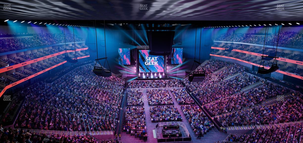 T-Mobile Center - Section 201 Seat View