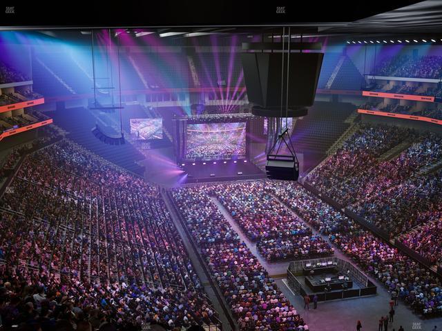 T-Mobile Center - Section 202 Seat View T-Mobile Center - Section 202 Seat View