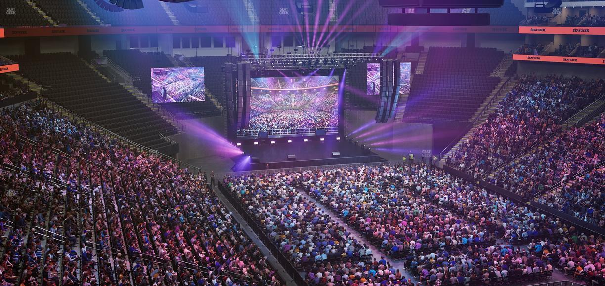 T-Mobile Center - Section 203 Seat View