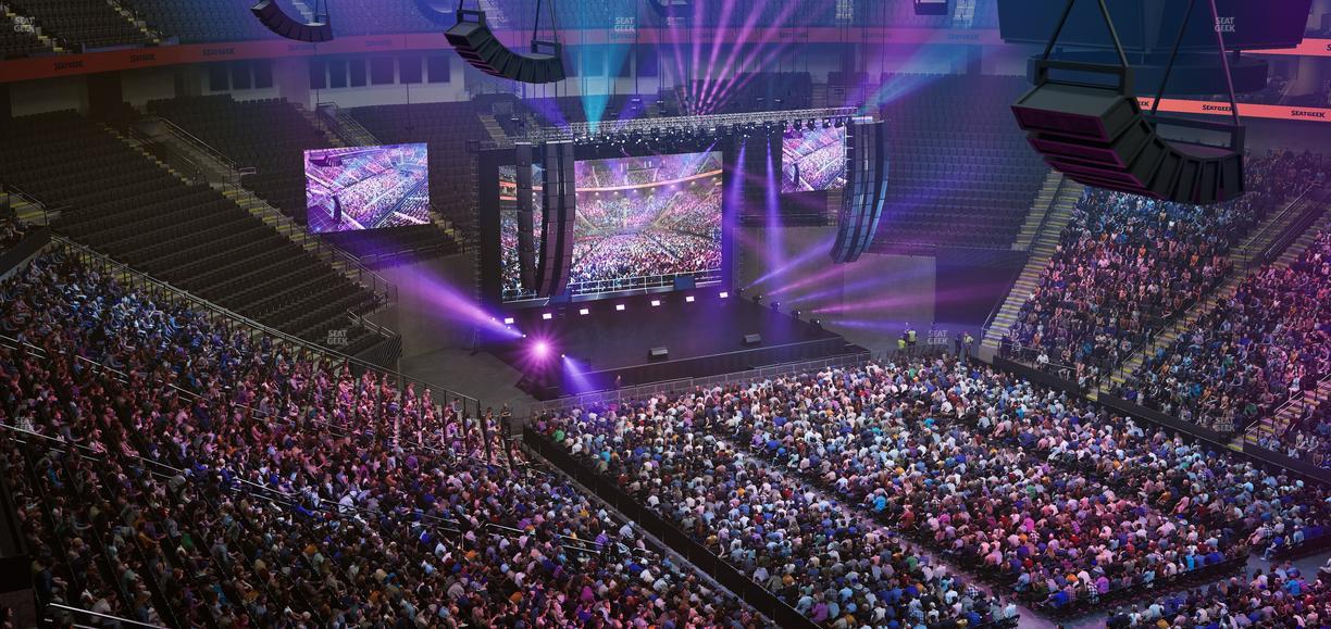 T-Mobile Center - Section 205 Seat View