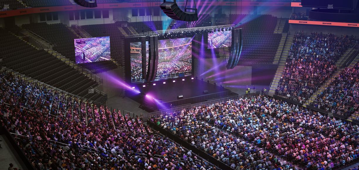 T-Mobile Center - Section 206 Seat View