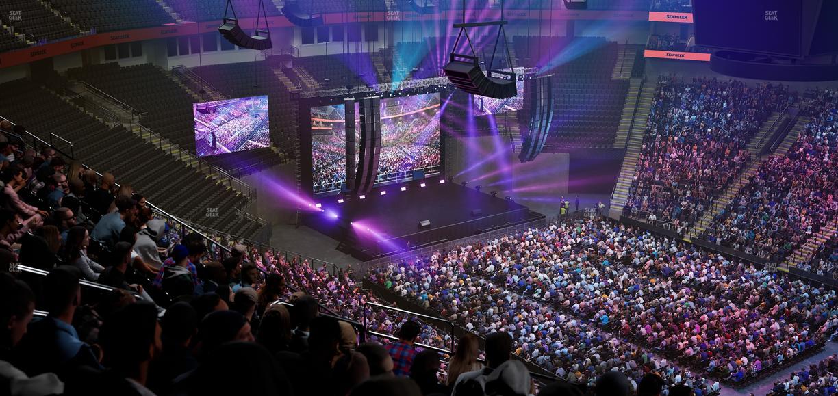 T-Mobile Center - Section 206 Seat View