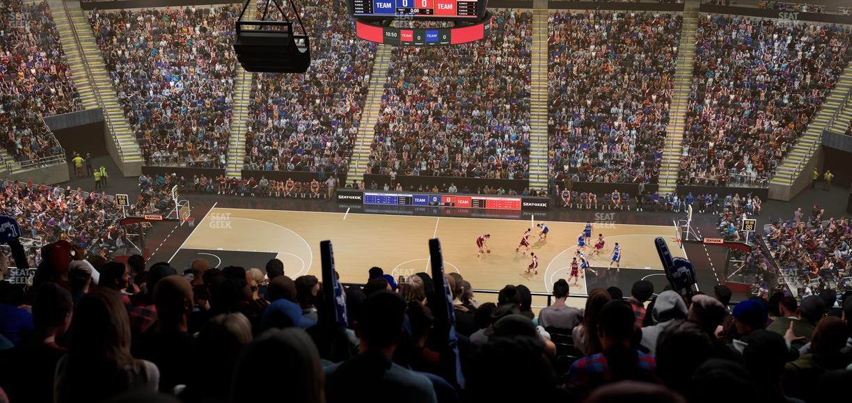 T-Mobile Center - Section 208 Seat View