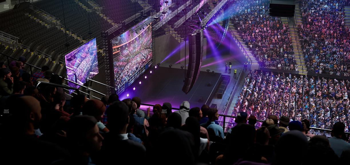 T-Mobile Center - Section 210 Seat View