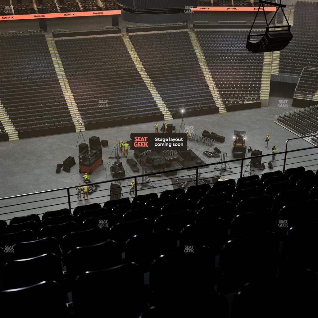 T-Mobile Center - Section 210 Seat View