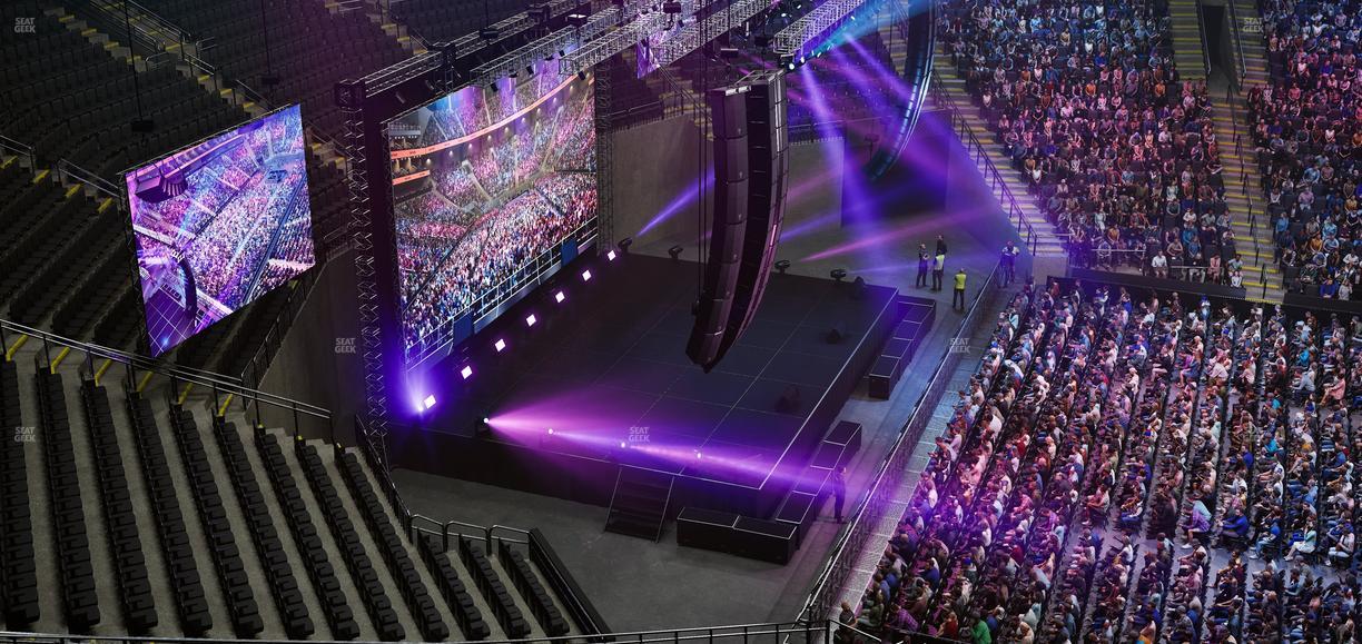 T-Mobile Center - Section 210 Seat View