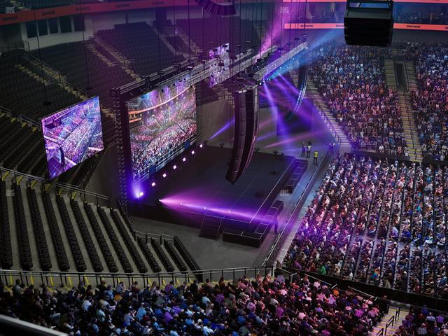 T-Mobile Center - Section 210 Seat View