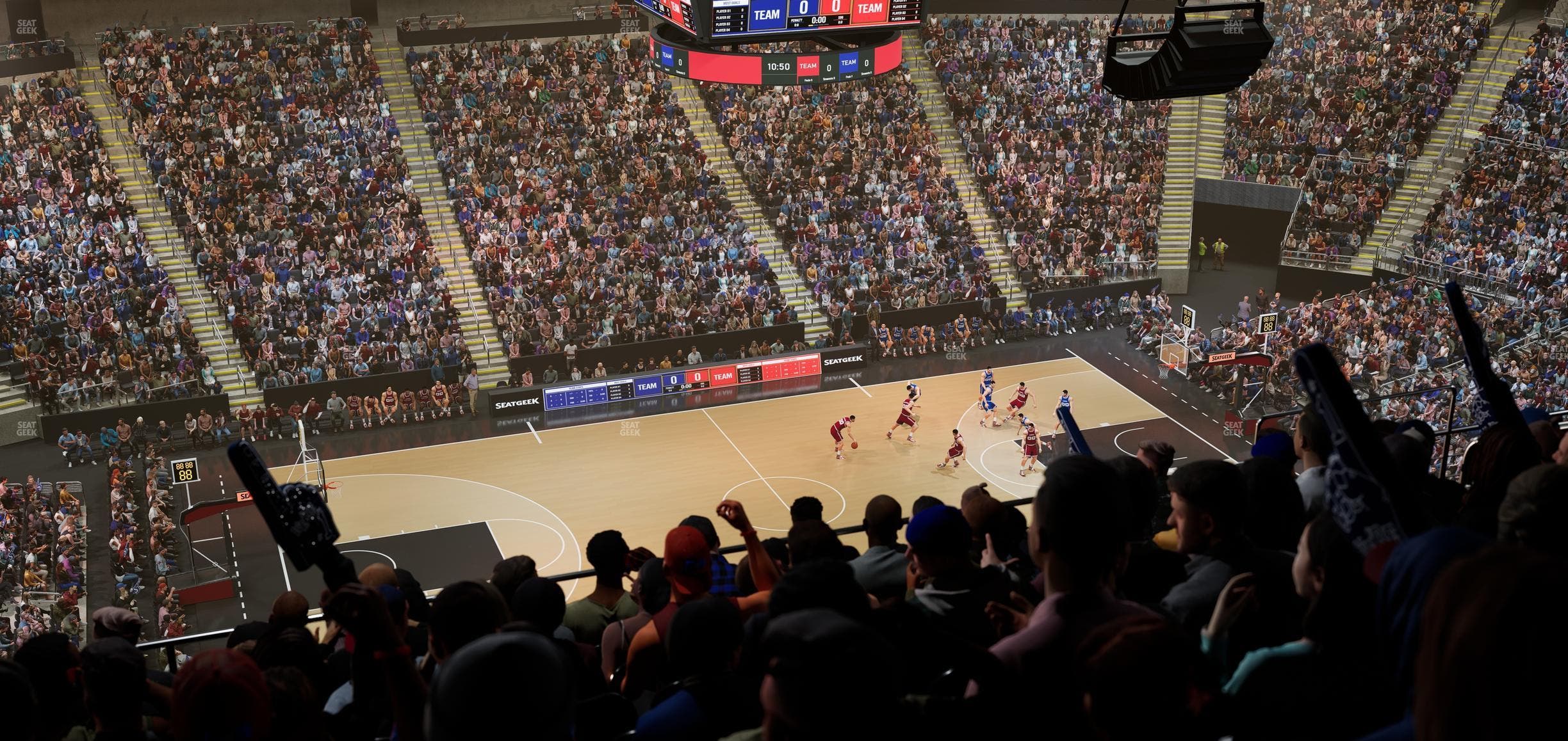 T-Mobile Center - Section 210 Seat View