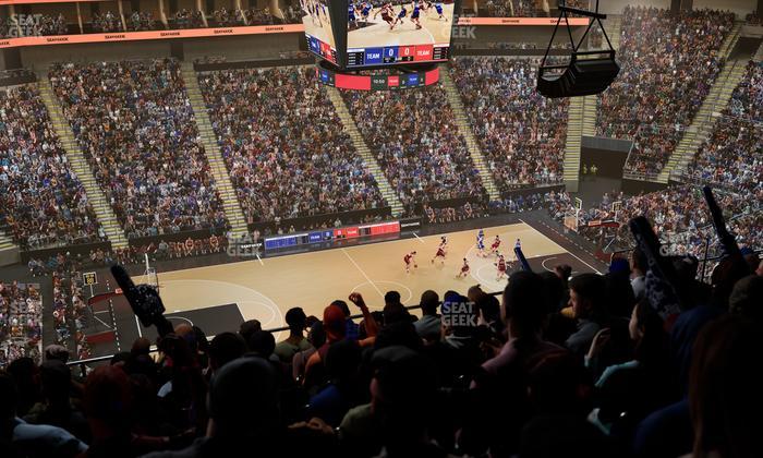 T-Mobile Center - Section 210 Seat View