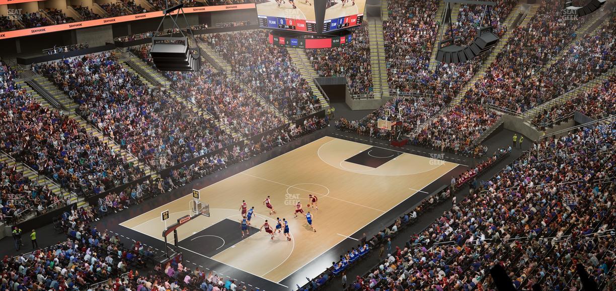 T-Mobile Center - Section 213 Seat View