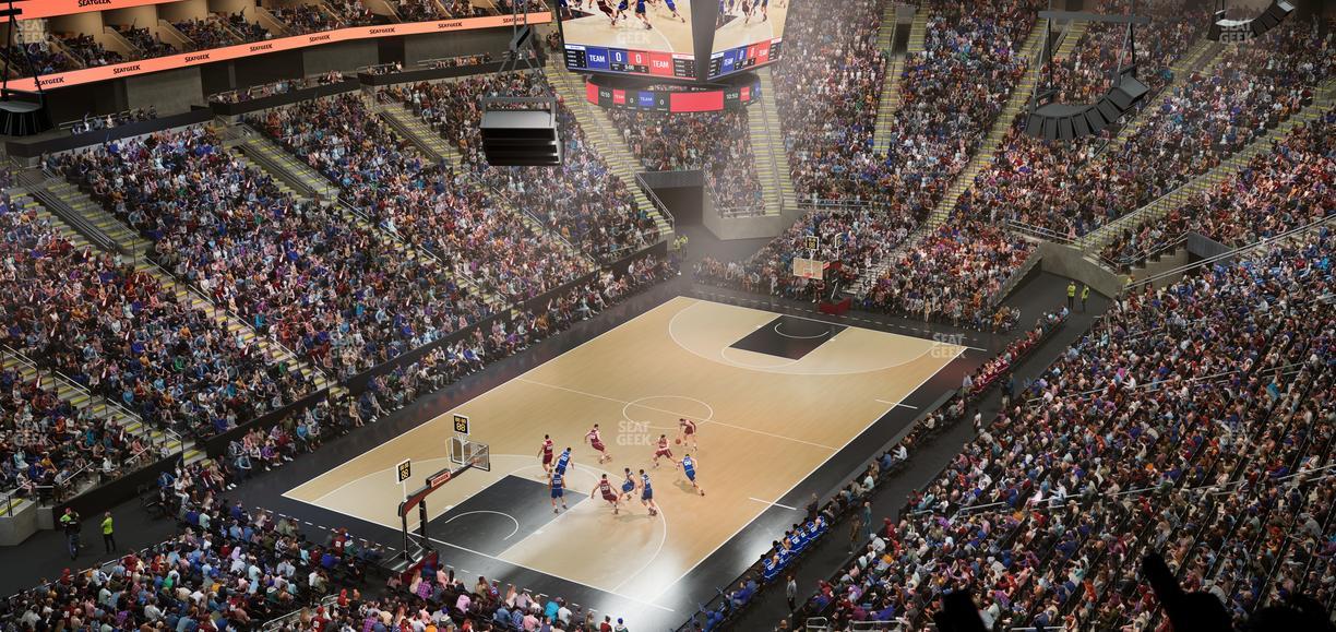 T-Mobile Center - Section 214 Seat View