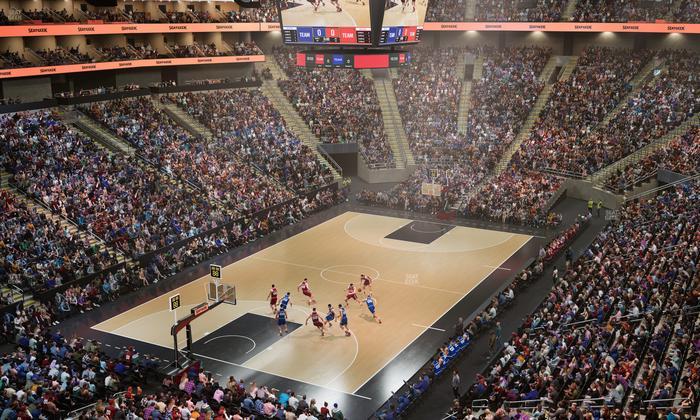 T-Mobile Center - Section 214 Seat View