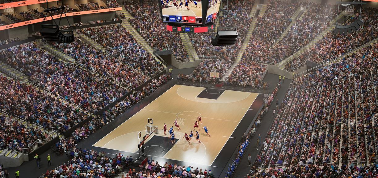 T-Mobile Center - Section 215 Seat View