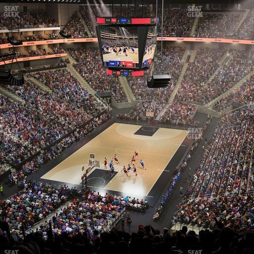 T-Mobile Center - Section 215 Seat View