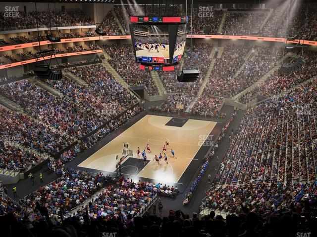 T-Mobile Center - Section 215 Seat View T-Mobile Center - Section 215 Seat View