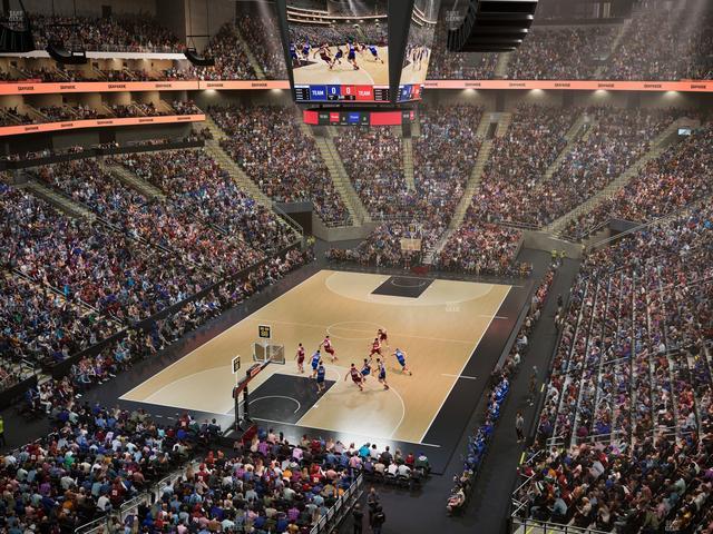 T-Mobile Center - Section 215 Seat View