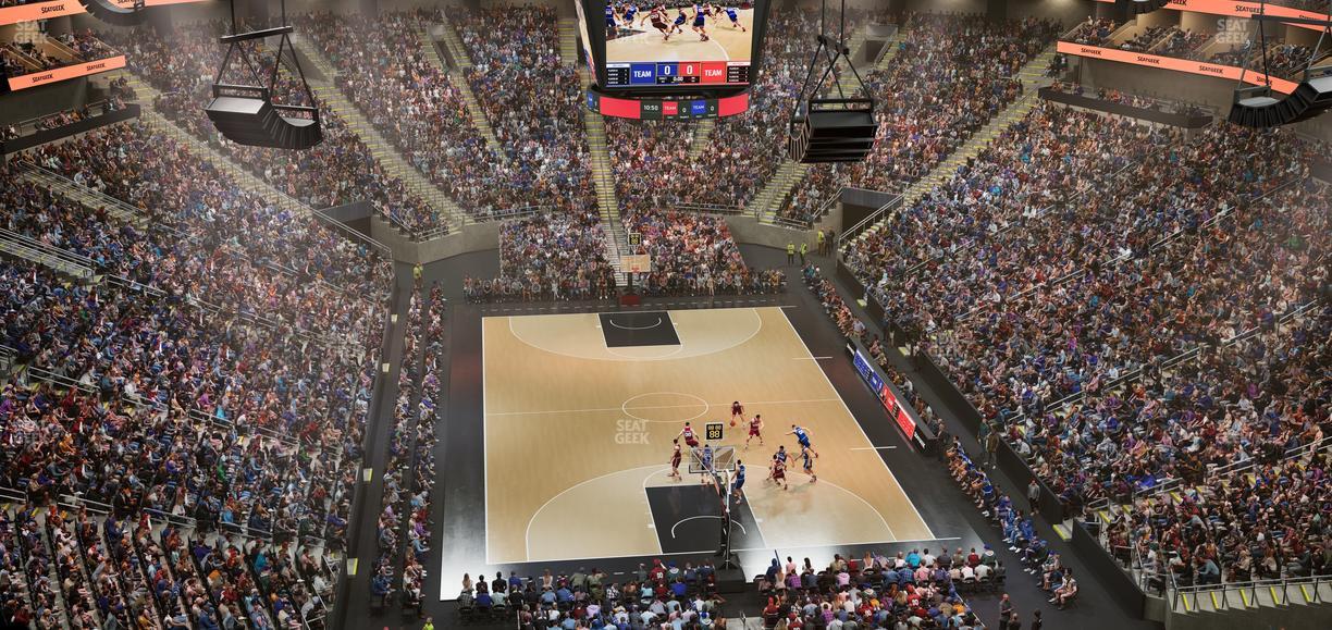 T-Mobile Center - Section 217 Seat View