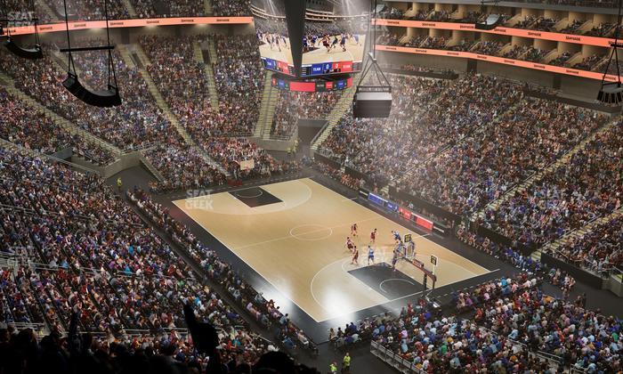 T-Mobile Center - Section 219 Seat View