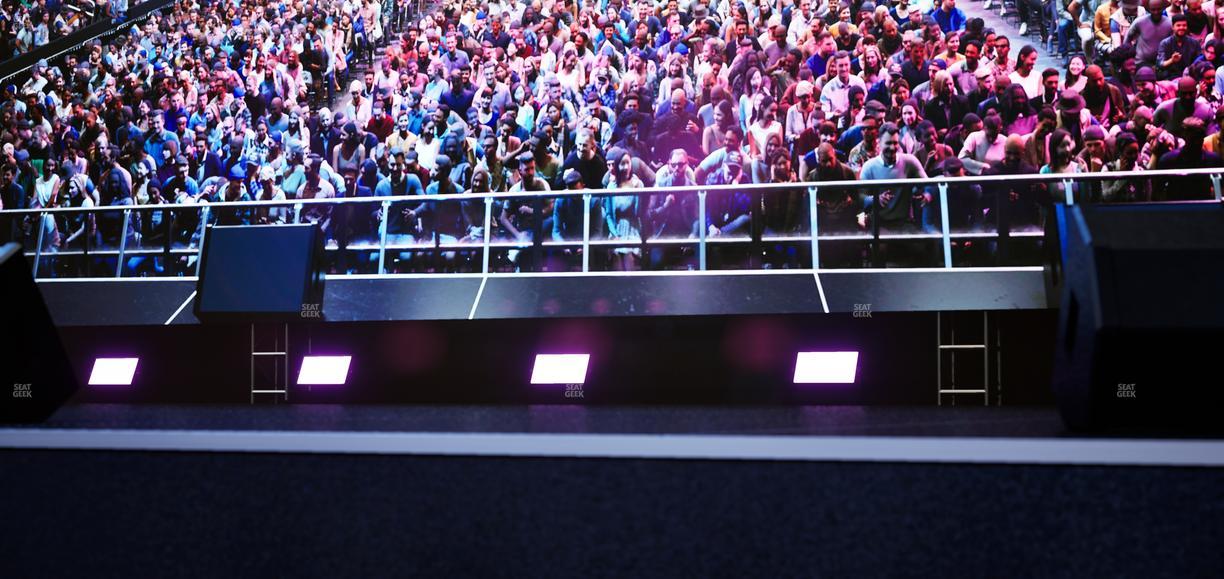 T-Mobile Center - Section Floor 1 Seat View