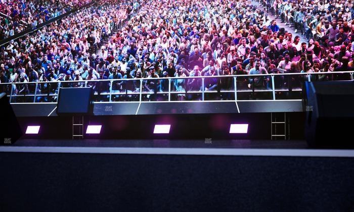 T-Mobile Center - Section Floor 1 Seat View