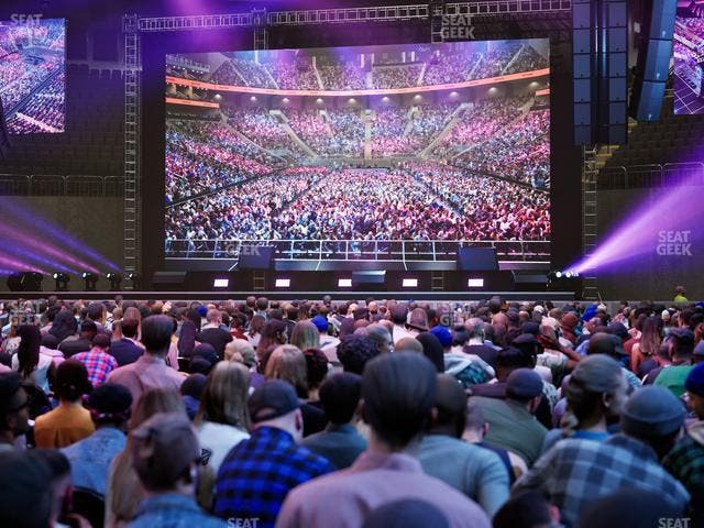 T-Mobile Center - Section Floor 1 Seat View