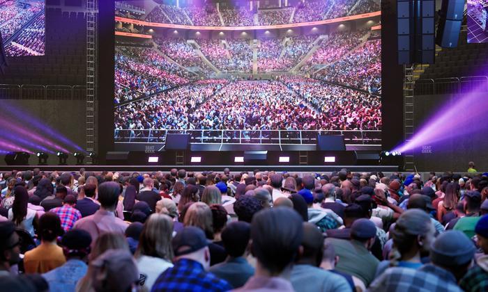 T-Mobile Center - Section Floor 1 Seat View