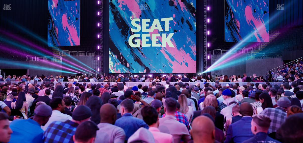 T-Mobile Center - Section Floor 1 Seat View