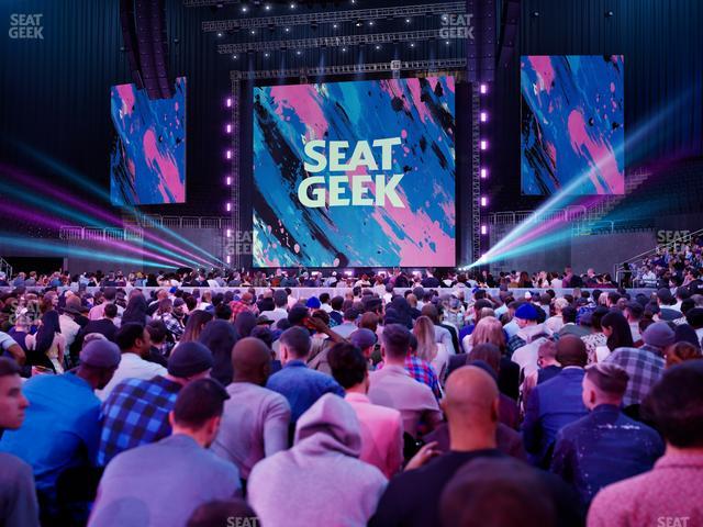 T-Mobile Center - Section Floor 1 Seat View