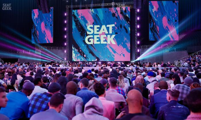 T-Mobile Center - Section Floor 1 Seat View