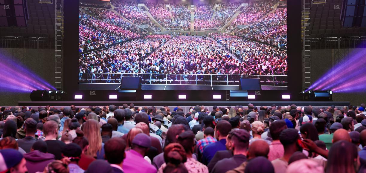 T-Mobile Center - Section Floor 2 Seat View