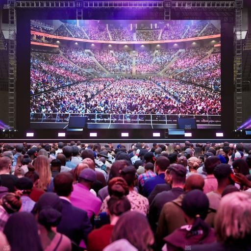 T-Mobile Center - Section Floor 2 Seat View