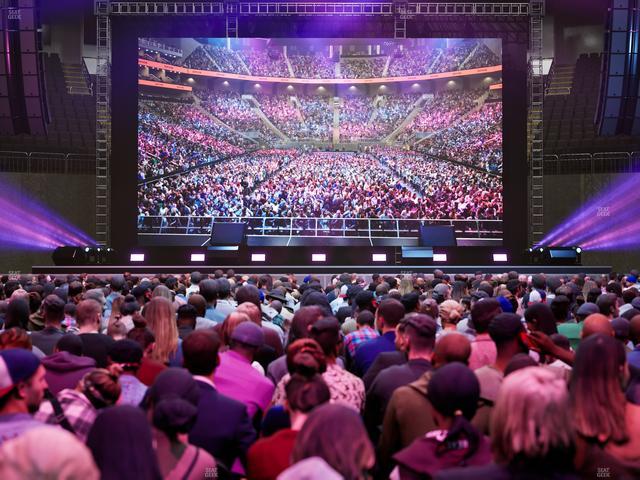 T-Mobile Center - Section Floor 2 Seat View T-Mobile Center - Section Floor 2 Seat View