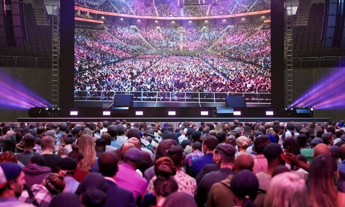 T-Mobile Center - Section Floor 2 Seat View