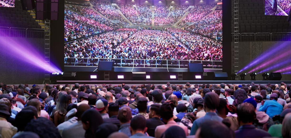 T-Mobile Center - Section Floor 3 Seat View