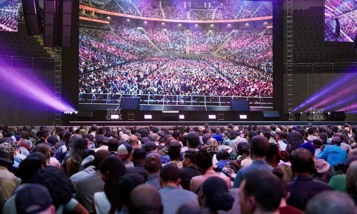 T-Mobile Center - Section Floor 3 Seat View