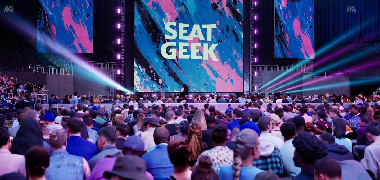 T-Mobile Center - Section Floor 3 Seat View