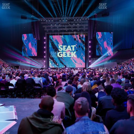 T-Mobile Center - Section Floor 4 Seat View