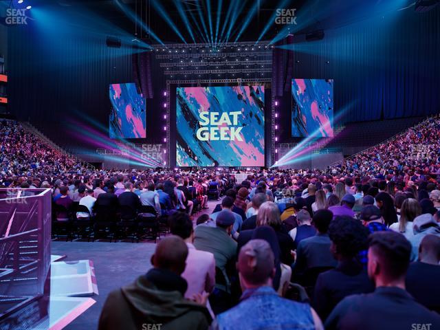 T-Mobile Center - Section Floor 4 Seat View