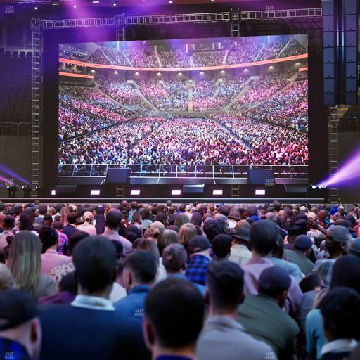 T-Mobile Center - Section Floor 4 Seat View