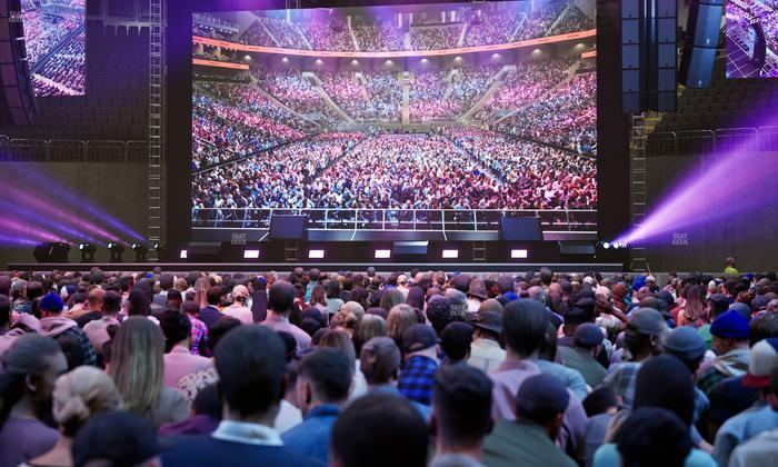 T-Mobile Center - Section Floor 4 Seat View