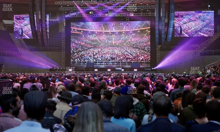 T-Mobile Center - Section Floor 4 Seat View