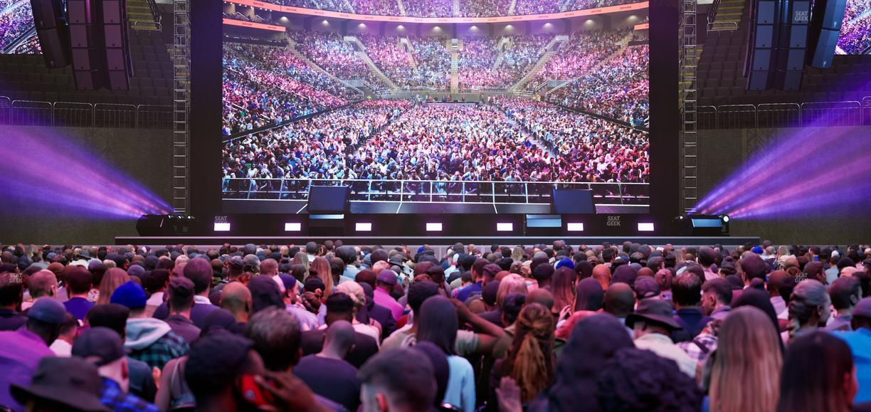 T-Mobile Center - Section Floor 5 Seat View