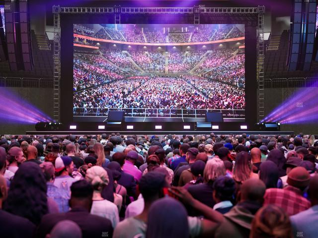 T-Mobile Center - Section Floor 5 Seat View