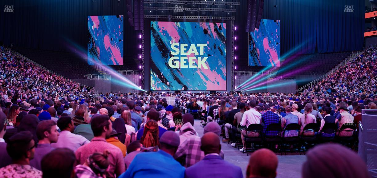 T-Mobile Center - Section Floor 6 Seat View