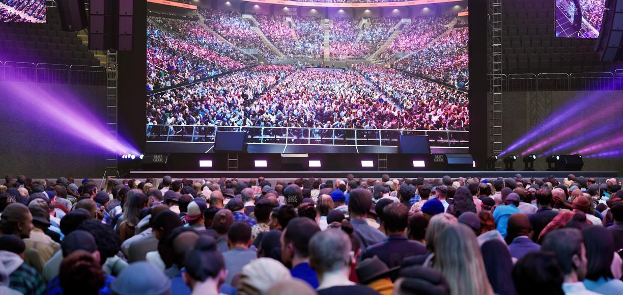 T-Mobile Center - Section Floor 6 Seat View