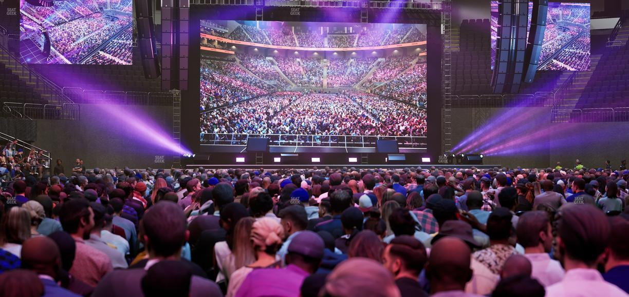 T-Mobile Center - Section Floor 6 Seat View