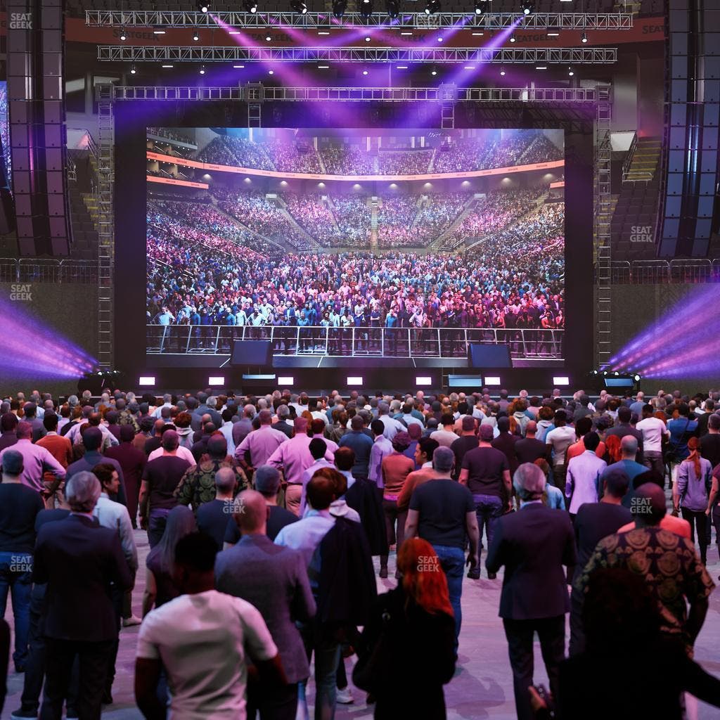 T-Mobile Center - Section Ga Floor Seat View
