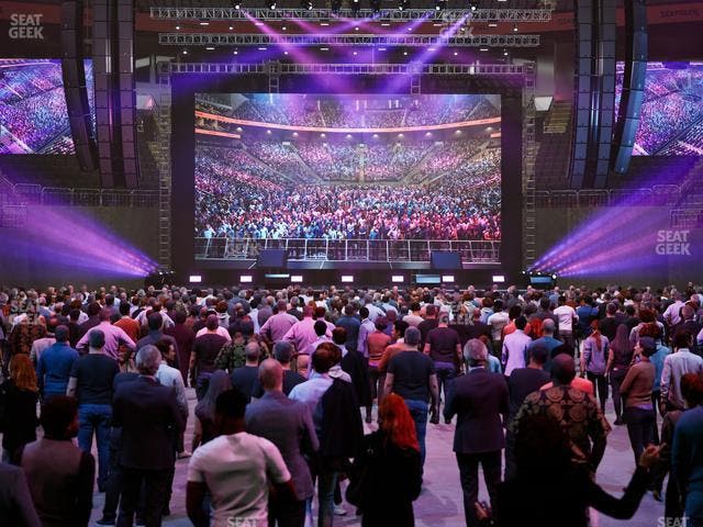 T-Mobile Center - Section Ga Floor Seat View