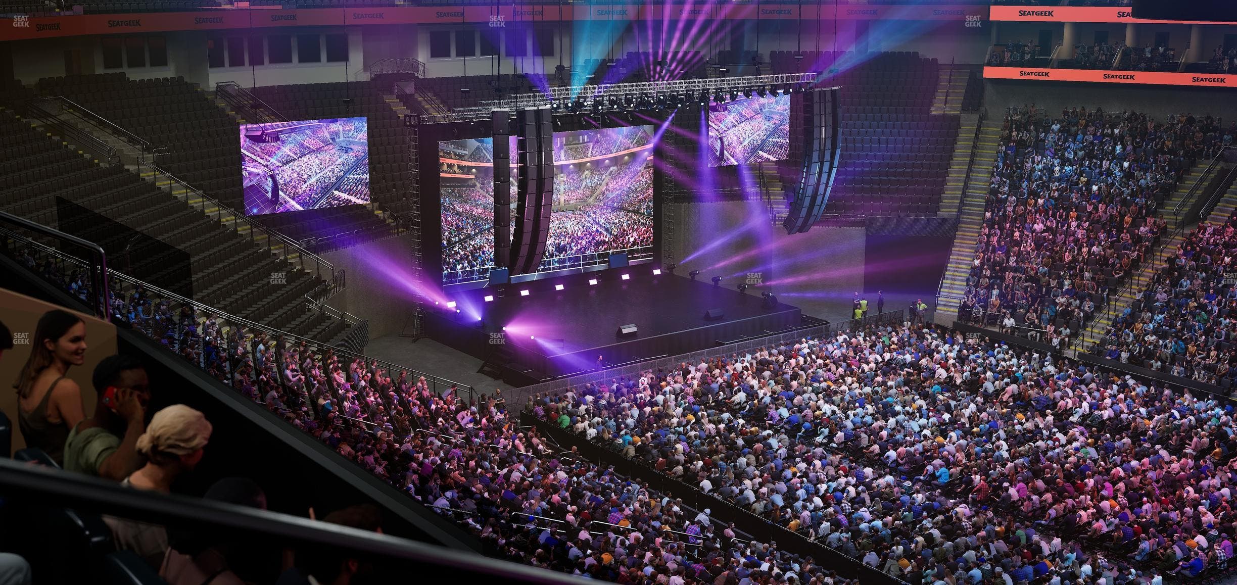 T-Mobile Center - Section Suite B 4 Seat View