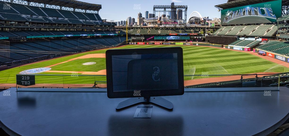 T-Mobile Park - Section 219 Table 2 Seat View